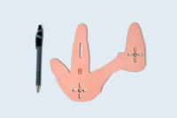 Usinage de haute précision du stratifié compact (au 1/10 mm), pour mobilier de complément.